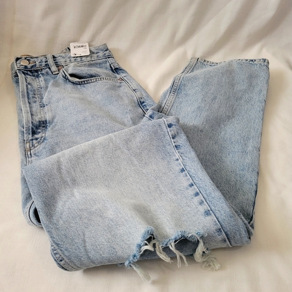 Free People Stone Washed Distressed Jeans size 30 - Picture 9 of 14